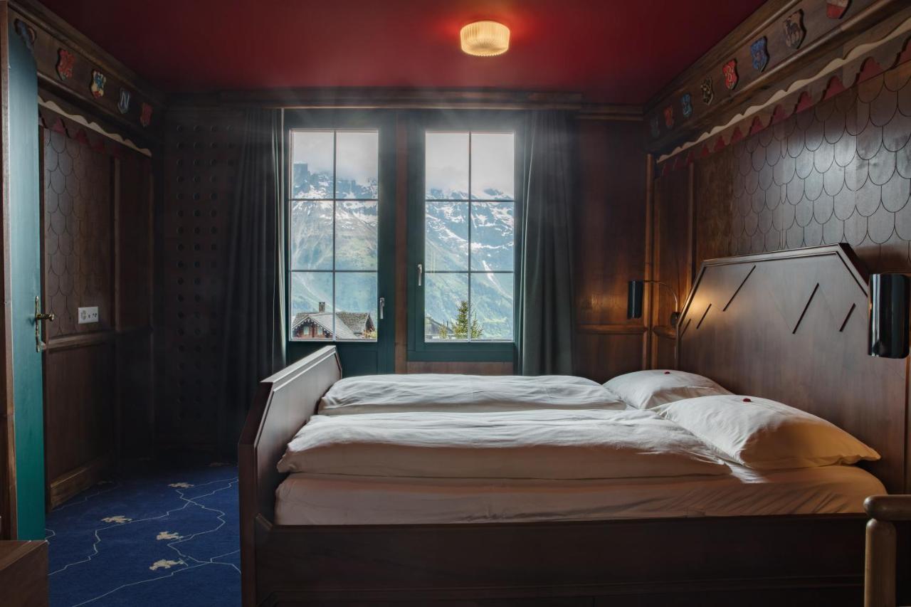 Hotel Drei Berge Мюррен Экстерьер фото